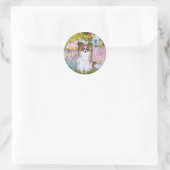 Sticker Rond Jardin - Papillon 6 (Sac)