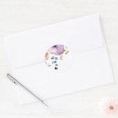 Sticker Rond Jardin secret (Enveloppe)