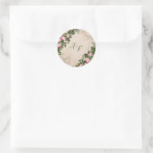 Sticker Rond Jardin victorien Bush (Sac)