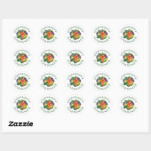 Sticker Rond Jardinage communautaire (Feuille)