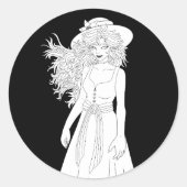 Sticker Rond Jardinier (Devant)