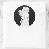 Sticker Rond Jardinier (Sac)
