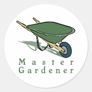 Sticker Rond Jardinier principal