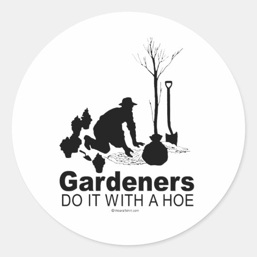 Sticker Rond Jardiniers (2) (Devant)