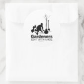 Sticker Rond Jardiniers (2) (Sac)