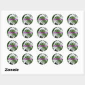 Sticker Rond Jasmine (Feuille)