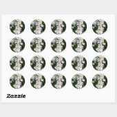 Sticker Rond Jasmine (Feuille)
