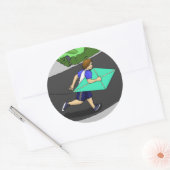 Sticker Rond Jason (Enveloppe)