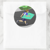 Sticker Rond Jason (Sac)