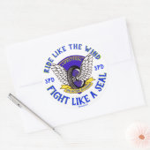 STICKER ROND JASON SEALS SLIDELL POLICE SPD MOTORBIKE PRIÈRES (Enveloppe)