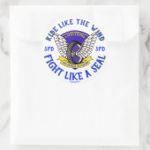 STICKER ROND JASON SEALS SLIDELL POLICE SPD MOTORBIKE PRIÈRES (Sac)