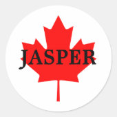 STICKER ROND JASPER (Devant)