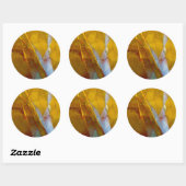 Sticker Rond Jasper de Piute (Feuille)