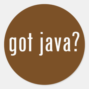 Sticker Rond Java obtenu ?