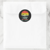 Sticker Rond J'Avais Une Sensibilisation À La Santé Mentale Anx (Sac)