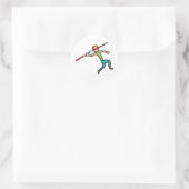Sticker Rond Javelin (Sac)