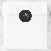 Sticker Rond Javelin (Sac)