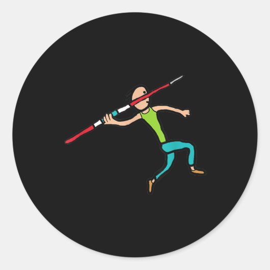 Sticker Rond Javelin (Devant)