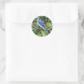 Sticker rond Jay Bleu (Sac)