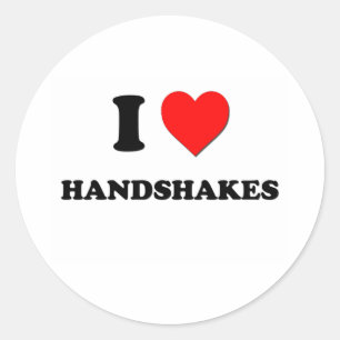 Sticker Rond Je Coeur poignées