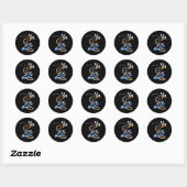 Sticker Rond Je Comprends L'Élection 2024 De L'Ignment Des Chau (Feuille)