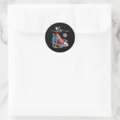 Sticker Rond Je Comprends L'Ignment Comma La Cute Chaussures 20 (Sac)