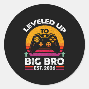 Sticker Rond Je Me Suis Rendu À Big Brother 2026 Funny Big Bro 