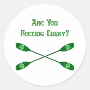 Sticker Rond Je ressens Lucky Kayak
