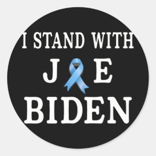 Sticker Rond Je Suis Avec Joe