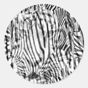 Sticker Rond Je suis conscient_