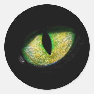 Sticker Rond Je suis d'Oeil dans toi