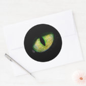 Sticker Rond Je suis d'Oeil dans toi (Enveloppe)