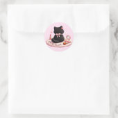 Sticker Rond Je suis la Princesse (Sac)