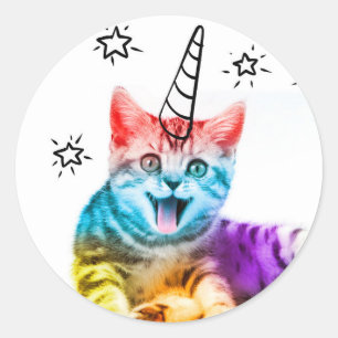 Sticker Rond Je suis si mégogique !