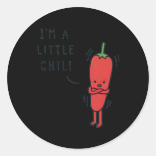 Sticker Rond Je Suis Un Petit Chili