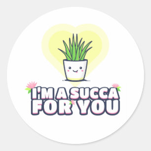 Sticker Rond Je suis une carte Succa for You