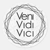 Je Suis Venu, J'Ai Vu, J'Ai Conquis "Veni, Vidi, V