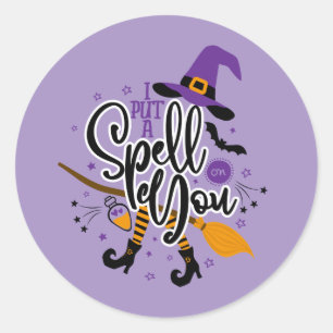 Sticker Rond Je T'Ai Mis Un sort