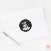 Sticker Rond Je veux croire (Enveloppe)