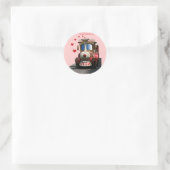 Sticker Rond Je Vous Choo-Choisis (Sac)
