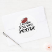 Sticker Rond Je vous salue pour le Punter (Enveloppe)