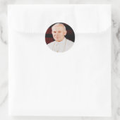 Sticker Rond Jean-Paul II (Sac)