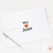 Sticker Rond Jean Preston (Enveloppe)