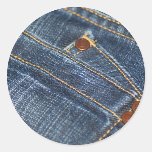 Sticker Rond Jeans (Devant)