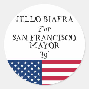Sticker Rond Jello pour l'autocollant de maire