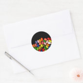 Sticker Rond Jelly Beans (Enveloppe)