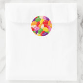 Sticker Rond Jelly Brains (Sac)