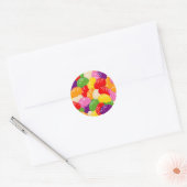 Sticker Rond Jelly Brains (Enveloppe)
