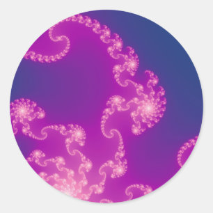 Sticker Rond Jellyfish Wonder