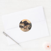 Sticker Rond Jerboa Tee - shirts et cadeaux (Enveloppe)